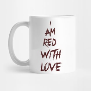 I Am Red With Love - BTS Mug